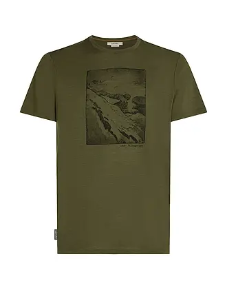 ICEBREAKER | Camiseta funcional para hombre Summit 150 Tech | olive